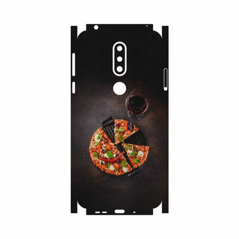 برچسب پوششی ماهوت مدل Pizza-FullSkin مناسب برای گوشی موبایل نوکیا 7.1