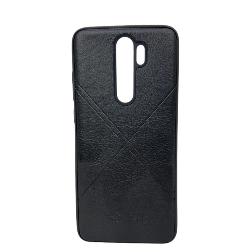 کاور طرح چرم مدل ضربدری کد112532593 مناسب برای گوشی موبایل شیائومی Redmi Note 8 pro