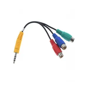 کابل تبدیل AUX به RCA مدل NS طول 0.1 متر