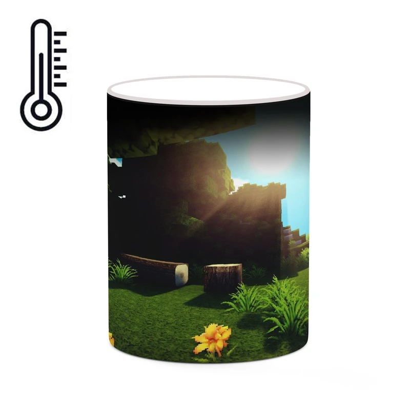 ماگ حرارتی کاکتی طرح ماینکرافت minecraft مدل mgh41560