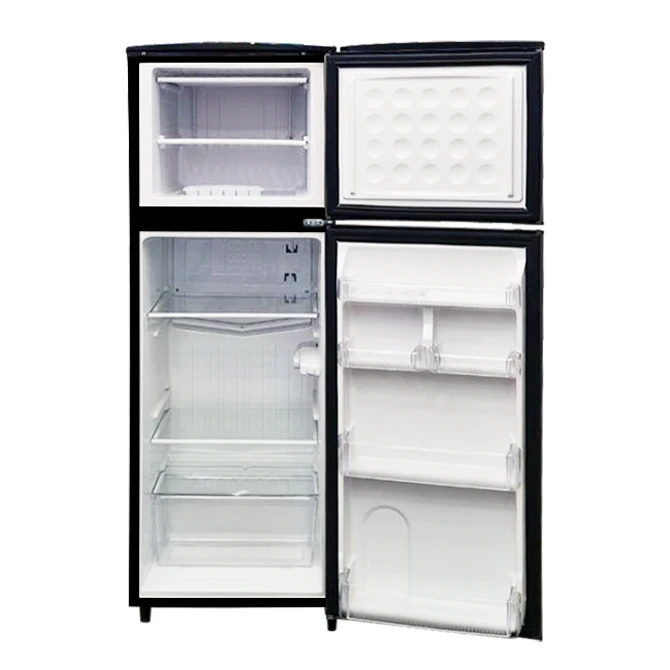 عکس شماره 9 : یخچال فریزر 12 فوت ایستکول مدل 296200 با ارتفاع 152.5، پهنای 53.5 و عمق 59 سانتی متر، میزان مصرف انرژی c، دارای 3 طبقه در یخچال و 2 طبقه در فریزر، دارای بدنه فولاد کربنی خودرنگ