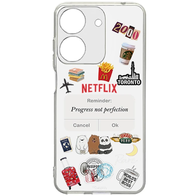 کاور طرح Progress مناسب برای گوشی موبایل شیائومی Redmi 13C