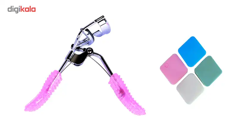 فر مژه مدل YARONG و 4 عدد پد آرایشی