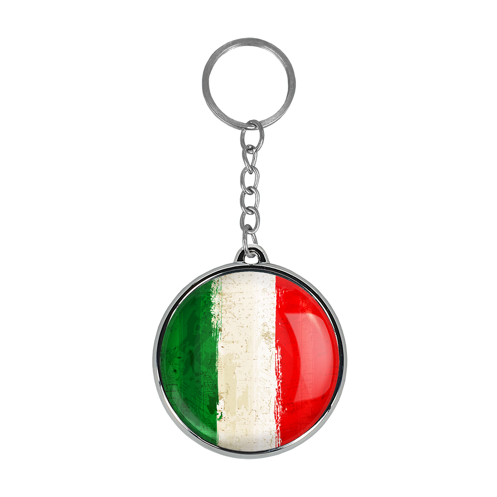 جاکلیدی خندالو طرح پرچم ایتالیا مدل دوطرفه کد 19772019