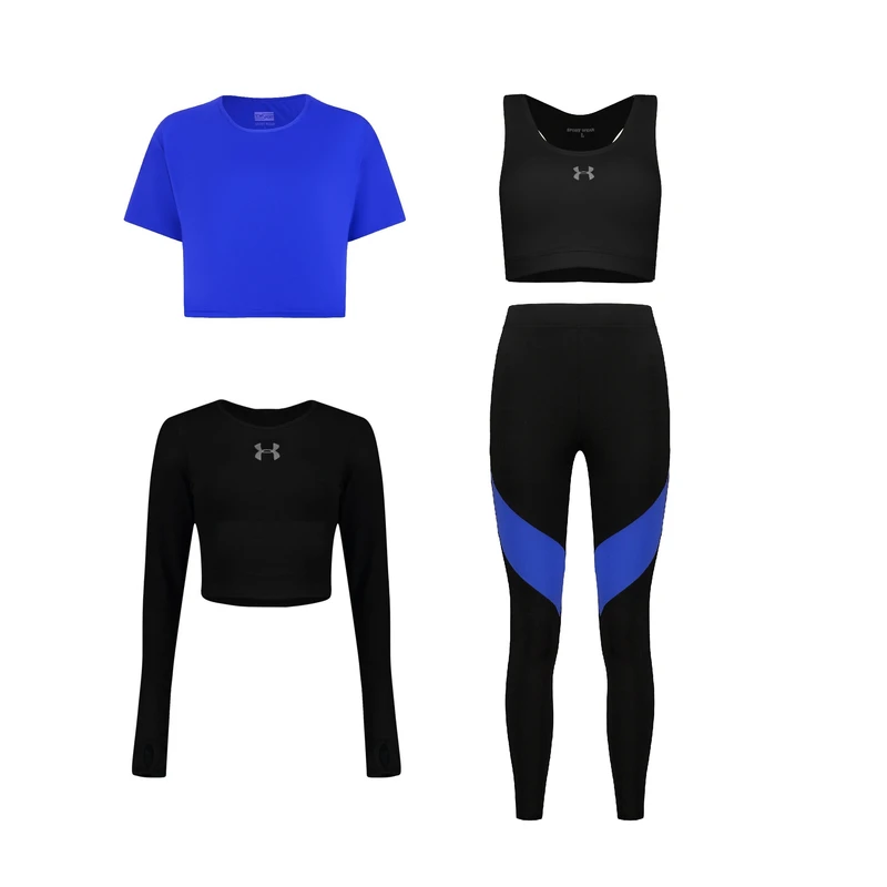 ست 4 تکه لباس ورزشی زنانه مدل 1401-1801-56-63