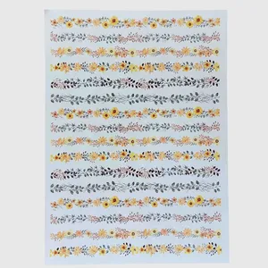 برچسب ترنسفر مدل گلریز نواری-ZA