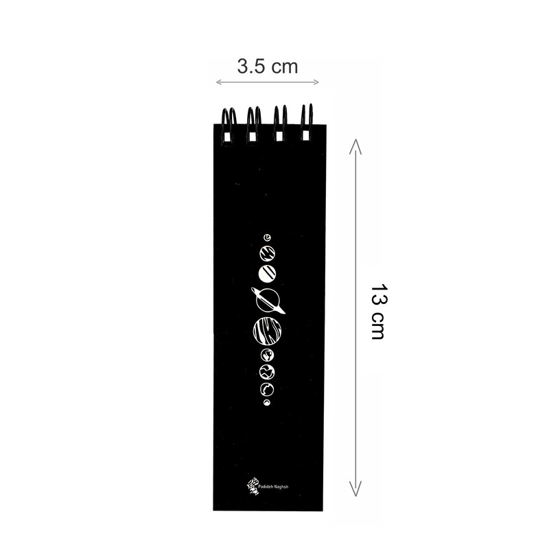 دفترچه یادداشت پدیده نقش مدل mini bell کد 275