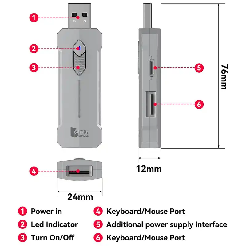 کیبورد و ماوس گیمینگ مدل X8 Pro به همراه مبدل و ماوس پد