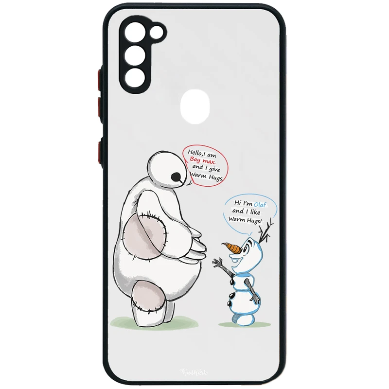 کاور طرح Olaf & Baymax مناسب برای گوشی موبایل سامسونگ Galaxy A11 