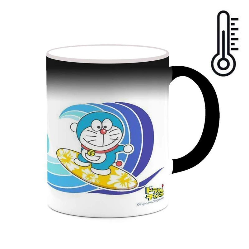 ماگ حرارتی کاکتی مدل کارتون Doraemon کد mgh22506