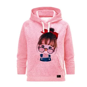 هودی زنانه مدل CUTE GIRL کد J21 رنگ صورتی