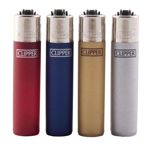 فندک سنگی CLIPPER مدل رنگی بسته 4 عددی فندک سنگی CLIPPER مدل رنگی بسته 4 عددی