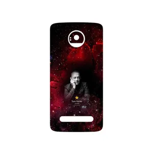 MAHOOT Tom Hanks Cover Sticker for Motorola Moto Z2 Play