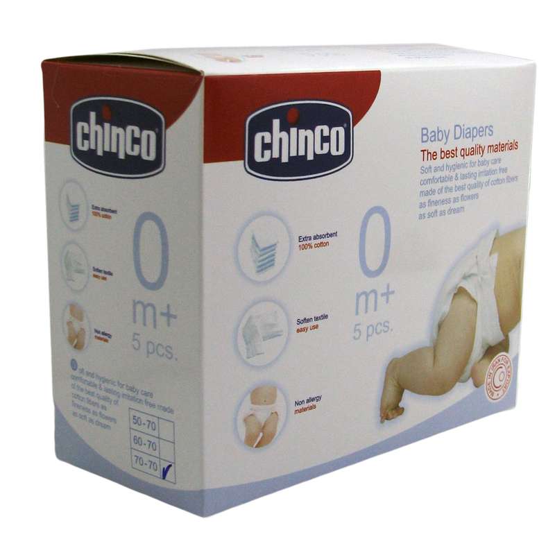 کهنه بچه تیک مک مدل CHINCO سایز بزرگ بسته 5 عددی