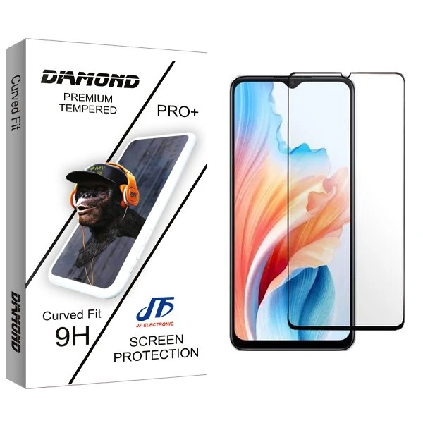 محافظ صفحه نمایش شیشه ای جی اف مدل Diamond مناسب برای گوشی موبایل اوپو A2x