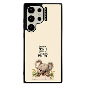 AKAM AMC-WSGS23U-ANIMALS QOUTES-27 Cover For Samsung Galaxy S23 Ultra