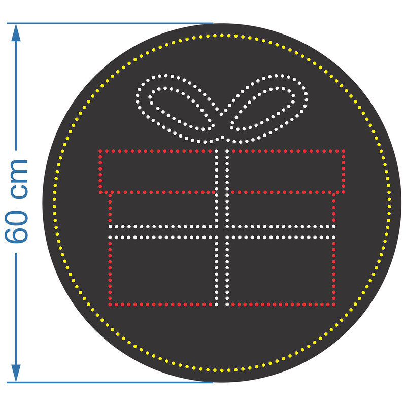 تابلو ال ای دی آیاز مدل گیف کد 503