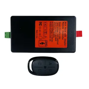 منبع تغذیه 12 ولت 2 آمپر مدل PST-RPS-1202 مناسب برای LED همراه با ریموت