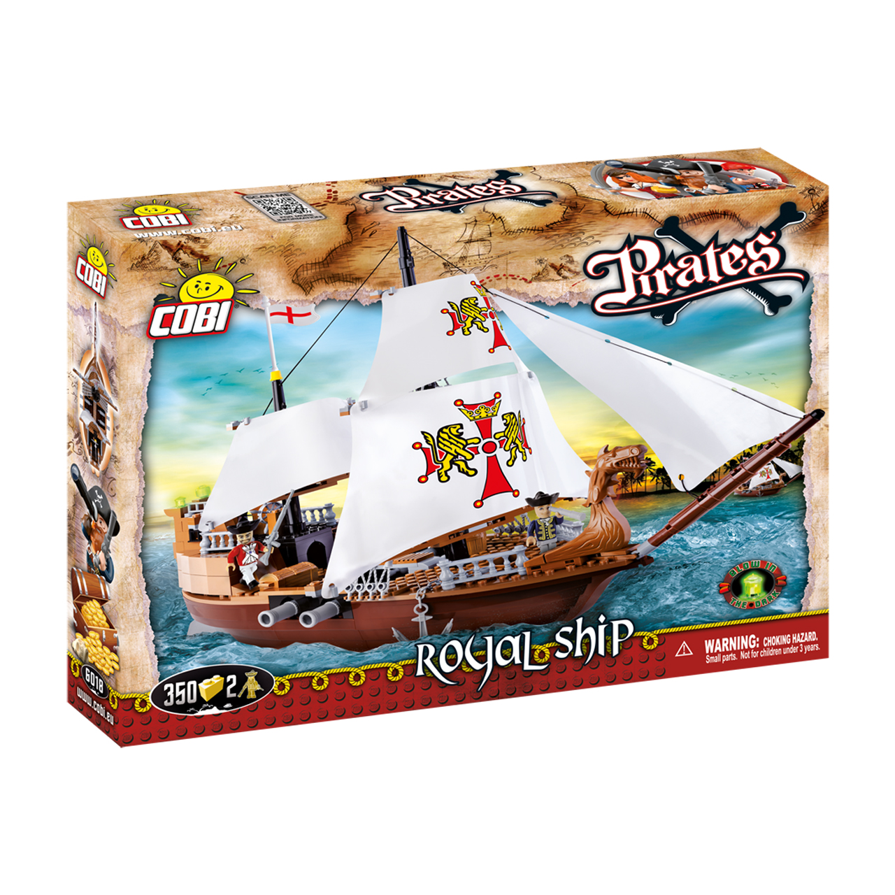 لگو کوبی مدل pirates-royal ship