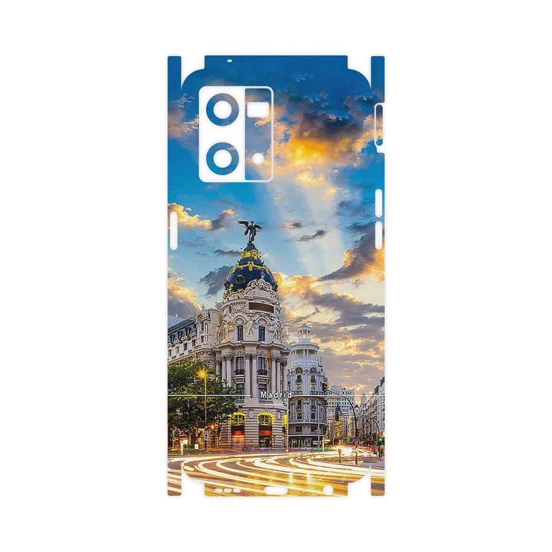 برچسب پوششی ماهوت مدل City of Madrid-FullSkin مناسب برای گوشی موبایل اپو Reno 8 4G