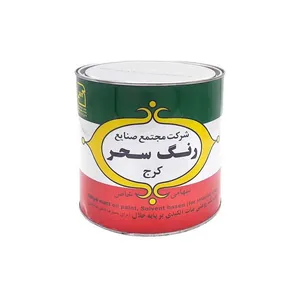 رنگ روغنی سفید مات آلکیدی سحر کد 711 حجم 1400 میلی لیتر