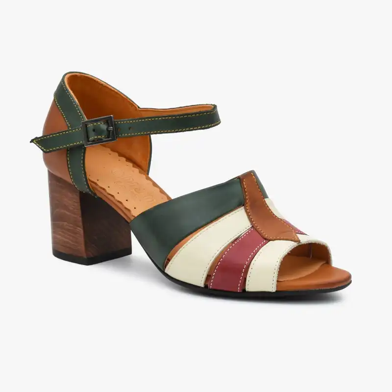 صندل زنانه چرم تهران مدل 504S