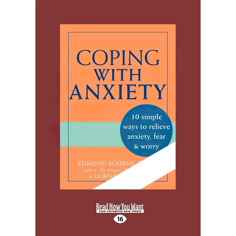 کتاب Coping with Anxiety اثر Edmund J. Bourne انتشارات ReadHowYouWant