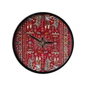 ساعت دیواری مدوپد طرح فرش شیراز مدل C-Shiraz06