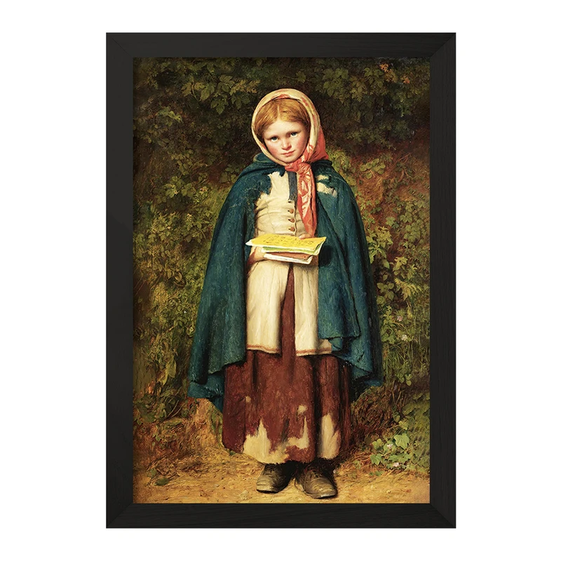 تابلو خندالو مدل نقاشی الفبا اثر ادوارد تامپسون دیویس کد F12249