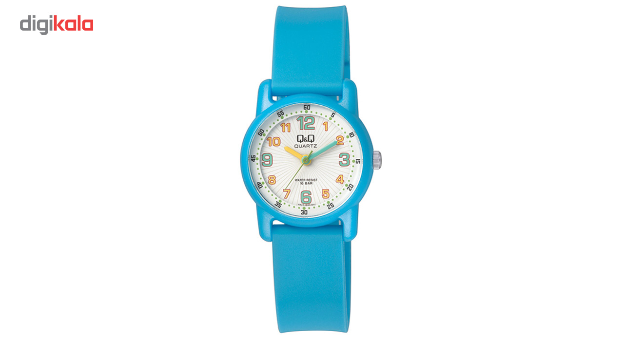 ساعت مچی عقربه ای پلاستیکی کوچک کیو اند کیو مدل vr41j003y
