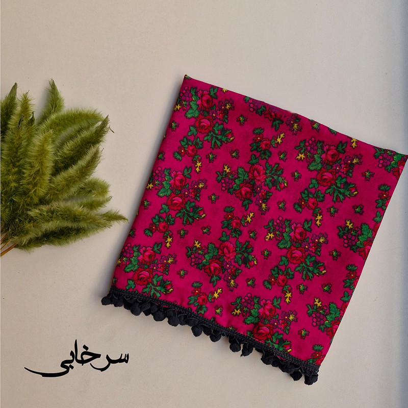 شال زنانه مدل گل ریز شال زنانه مدل گل ریز