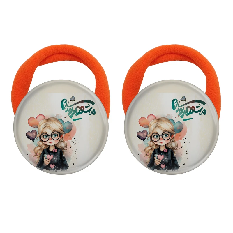 کش مو زنانه مدل شهریوری ام کد 1093 بسته دو عددی