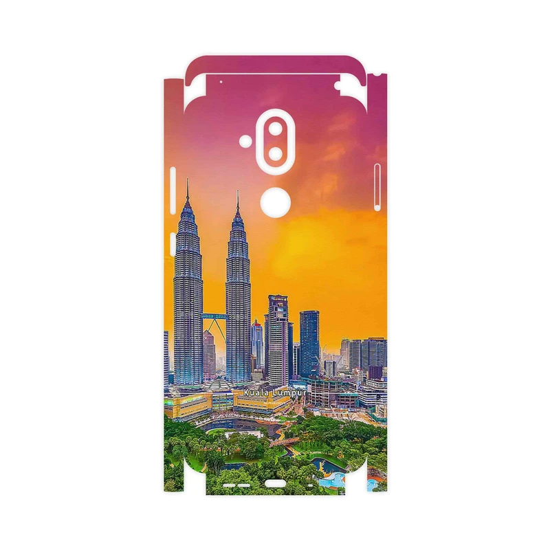 برچسب پوششی ماهوت مدل City of Kuala Lumpur-FullSkin مناسب برای گوشی موبایل نوکیا 8.1