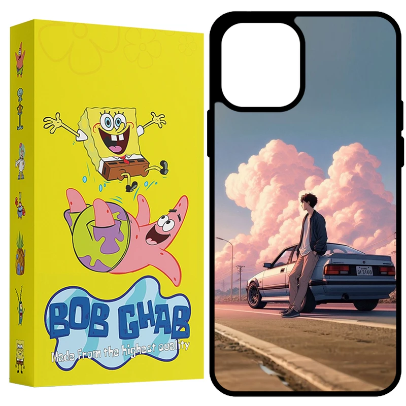 کاور باب قاب طرح ماشین مدل BCP12P مناسب برای گوشی موبایل اپل iPhone 12 Pro