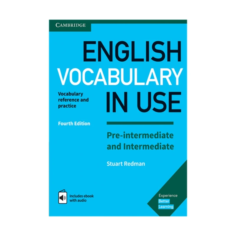 کتاب Vocabulary in Use English 4th Pre-Intermediate &amp; Intermediate اثر جمعی از نویسندگان انتشارات کمبریج 