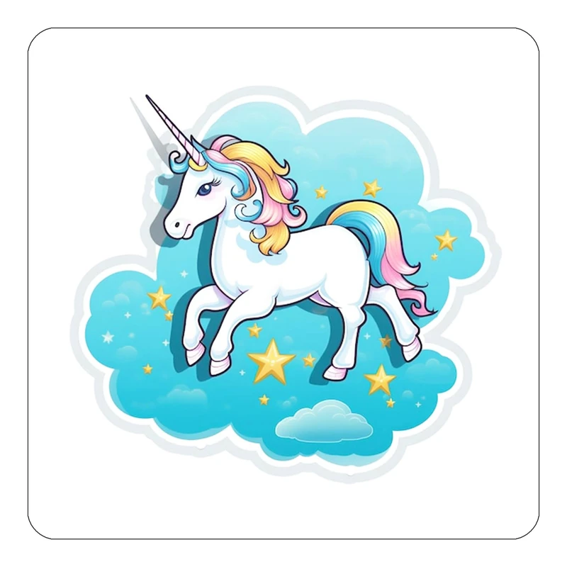 مگنت کاکتی طرح اسب تک شاخ و یونیکورن مدل mp31151