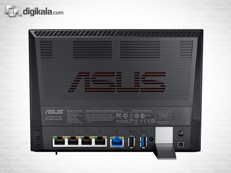 روتر بی‌سیم و دوبانده ایسوس مدل RT-AC56U