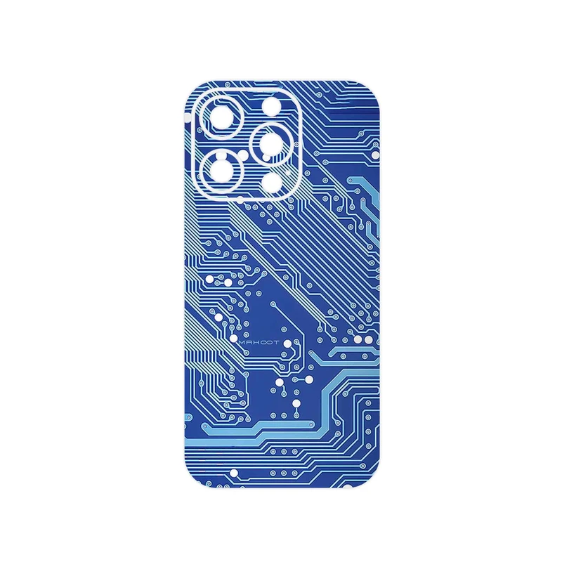 برچسب پوششی ماهوت مدل Blue_Printed_Circuit_Board مناسب برای گوشی موبایل اپل iPhone 14 Pro