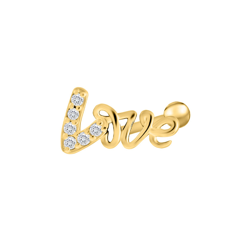 پیرسینگ گوش زنانه اقلیمه مدل HS121 پیرسینگ گوش زنانه اقلیمه مدل HS121