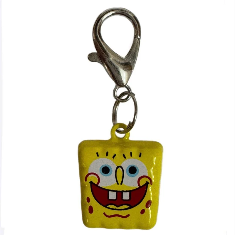 زنگوله قلاده سگ و گربه مدل باب اسفنجی کد A1