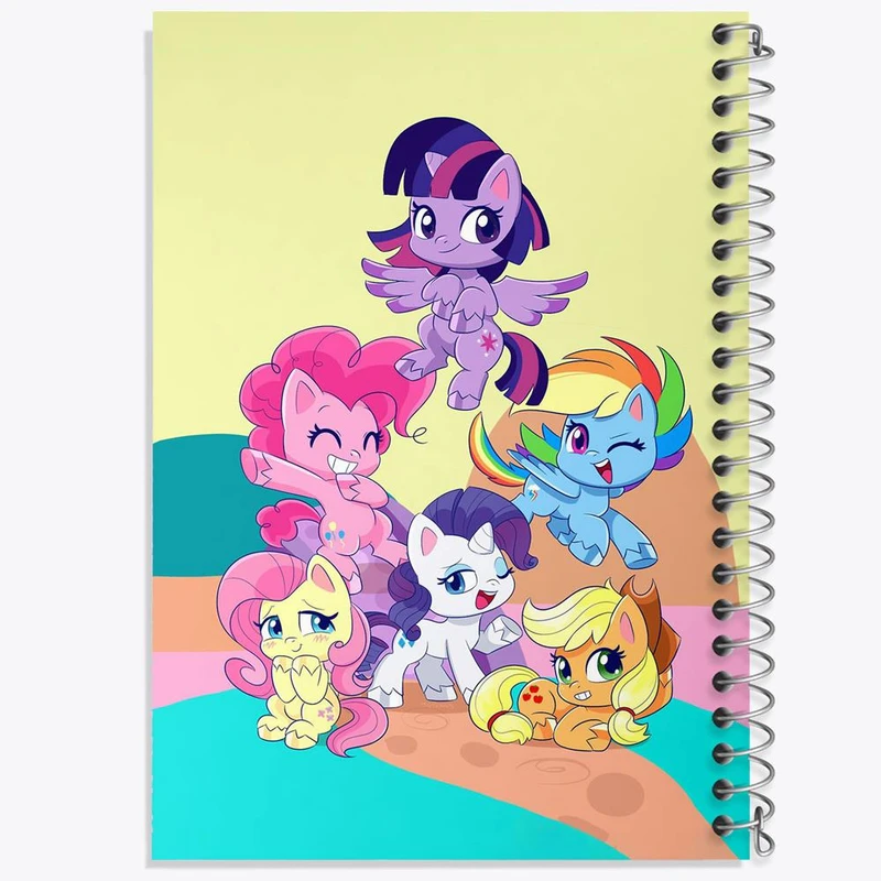 دفتر نت موسیقی 50 برگ خندالو مدل اسب پونی کد 24842