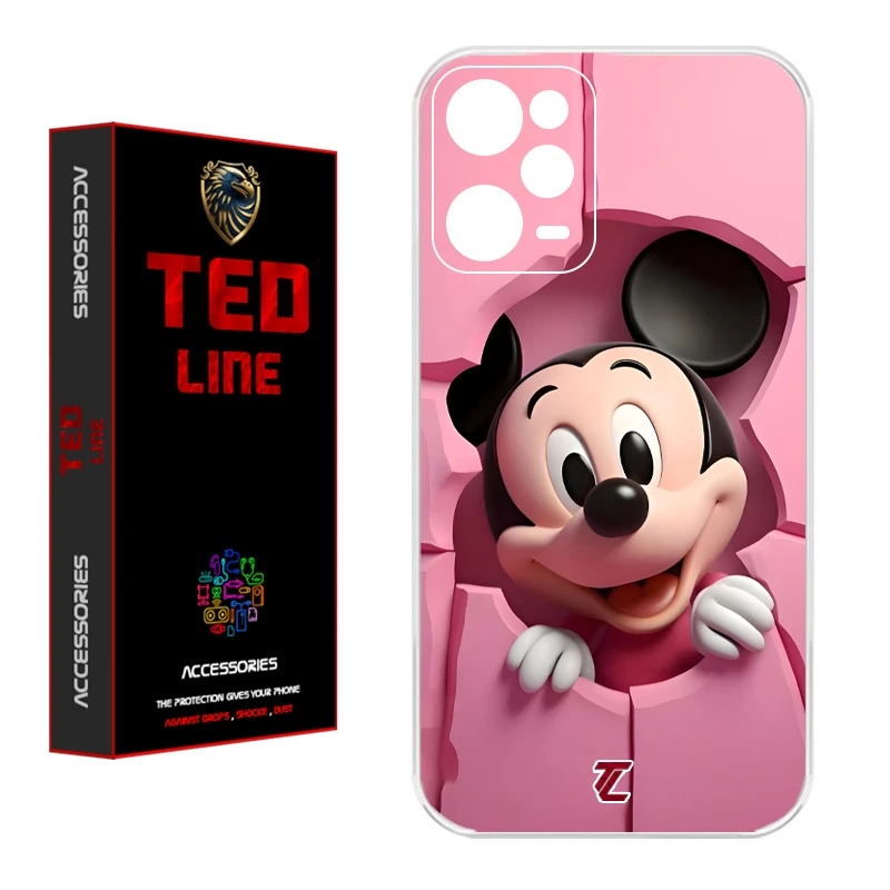 کاور تد لاین طرح عروسک کد 1108 مناسب برای گوشی موبایل شیائومی Redmi Note 12 Pro 5G / Poco X5 Pro