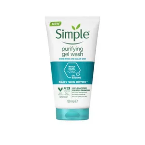 ژل شستشوی صورت سیمپل مدل Hazel Zinc حجم 150 میلی لیتر