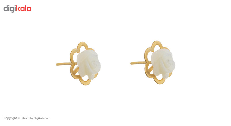 گوشواره طلا 18 عیار زنانه ماهک مدل ME0785 - 3