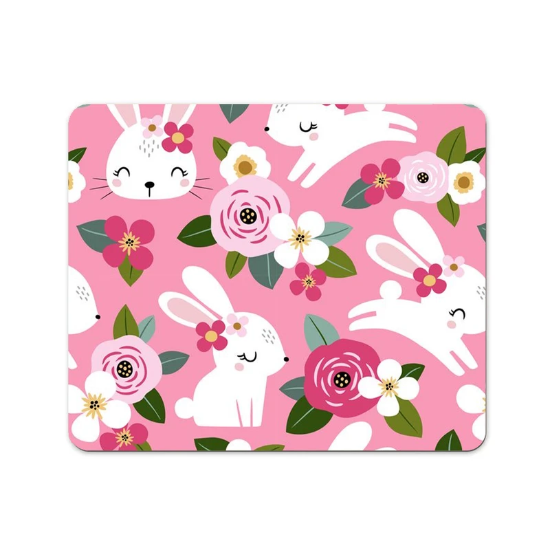 ماوس پد پاد آفرین طرح کارتونی خرگوشی کد 1014 سایز 19*24 سانتی متر