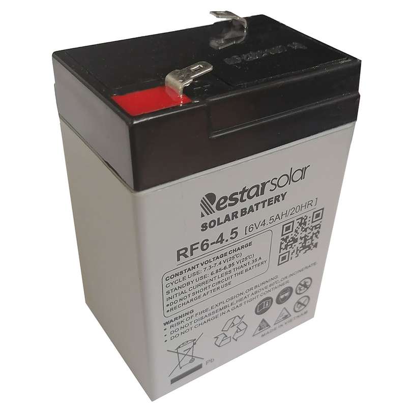 باتری ماشین شارژی مدل Restarsolar _ 6v _ 4.5A