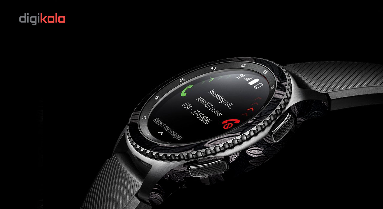 بسته 2 عددی برچسب ماهوت مدل Wild-flower textureمناسب برای ساعت هوشمند Samsung Gear S3 Frontier