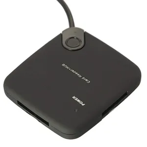 هاب USB سه پورت و کارتخوان انزو مدل X-leo