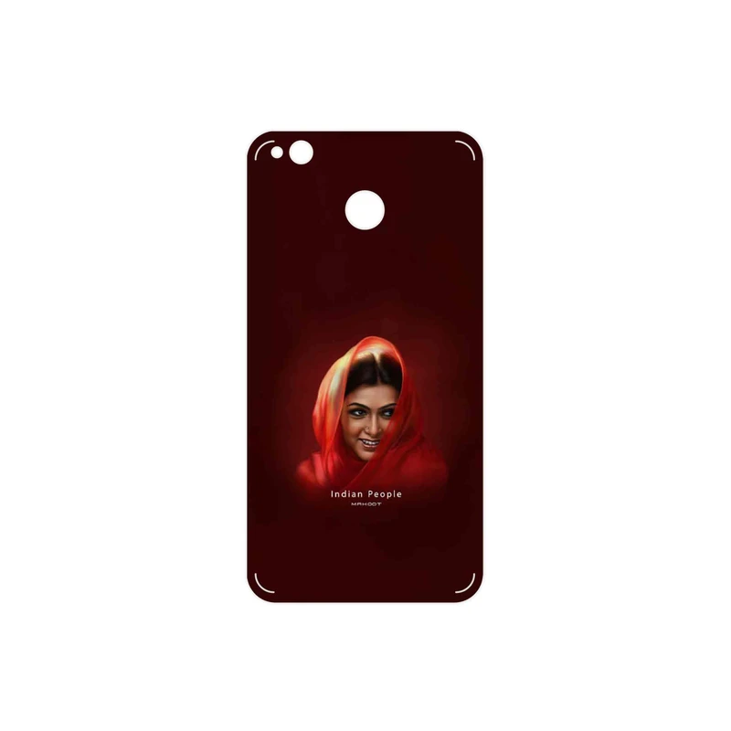 برچسب پوششی ماهوت مدل Portrait of an Indian Woman مناسب برای گوشی موبایل شیائومی Redmi 4X
