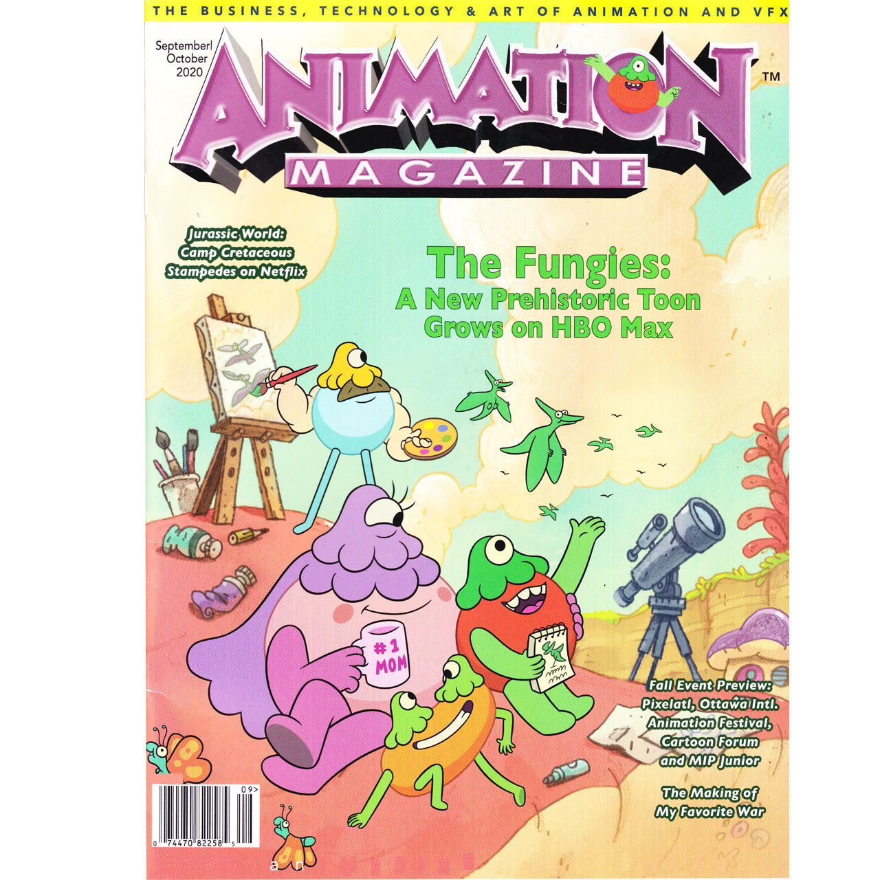  مجله Animation Magazine اکتبر 2020 